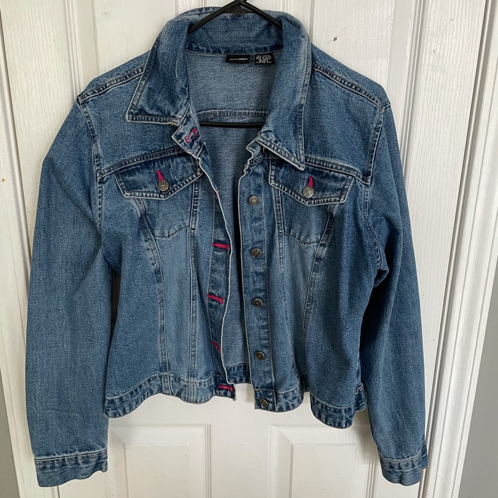 Xhilaration Target Vintage Jean Jacket Large